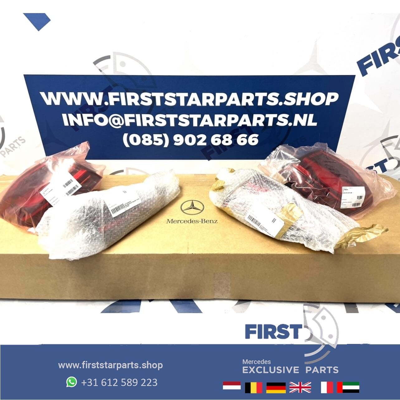 W177 A KLASSE FACELIFT A35 A45 A45s AMG ACHTERLICHT SET A177, Utilisé, -, Avant, -