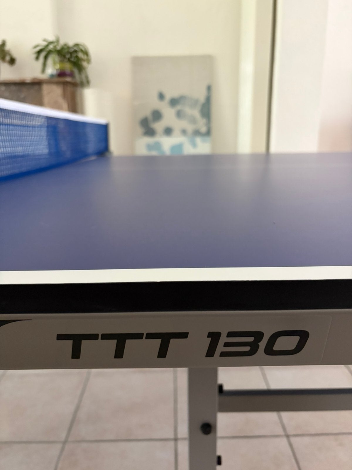 Table de tennis de table décathlon / pongori TTT 130, Sports & Fitness, Enlèvement, Comme neuf, Table d'intérieur, Pliante