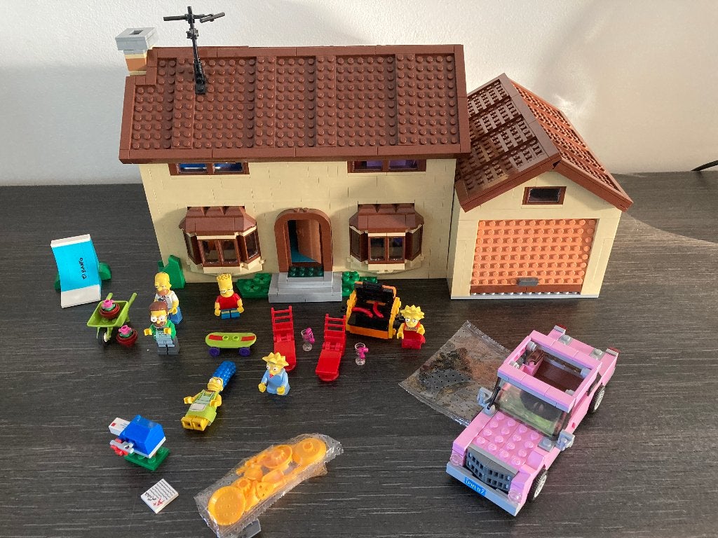Lego 71006 - The Simpsons House, Enfants & Bébés, Jouets | Duplo & Lego, Overige thema's, Lego, Ensemble complet, Comme neuf