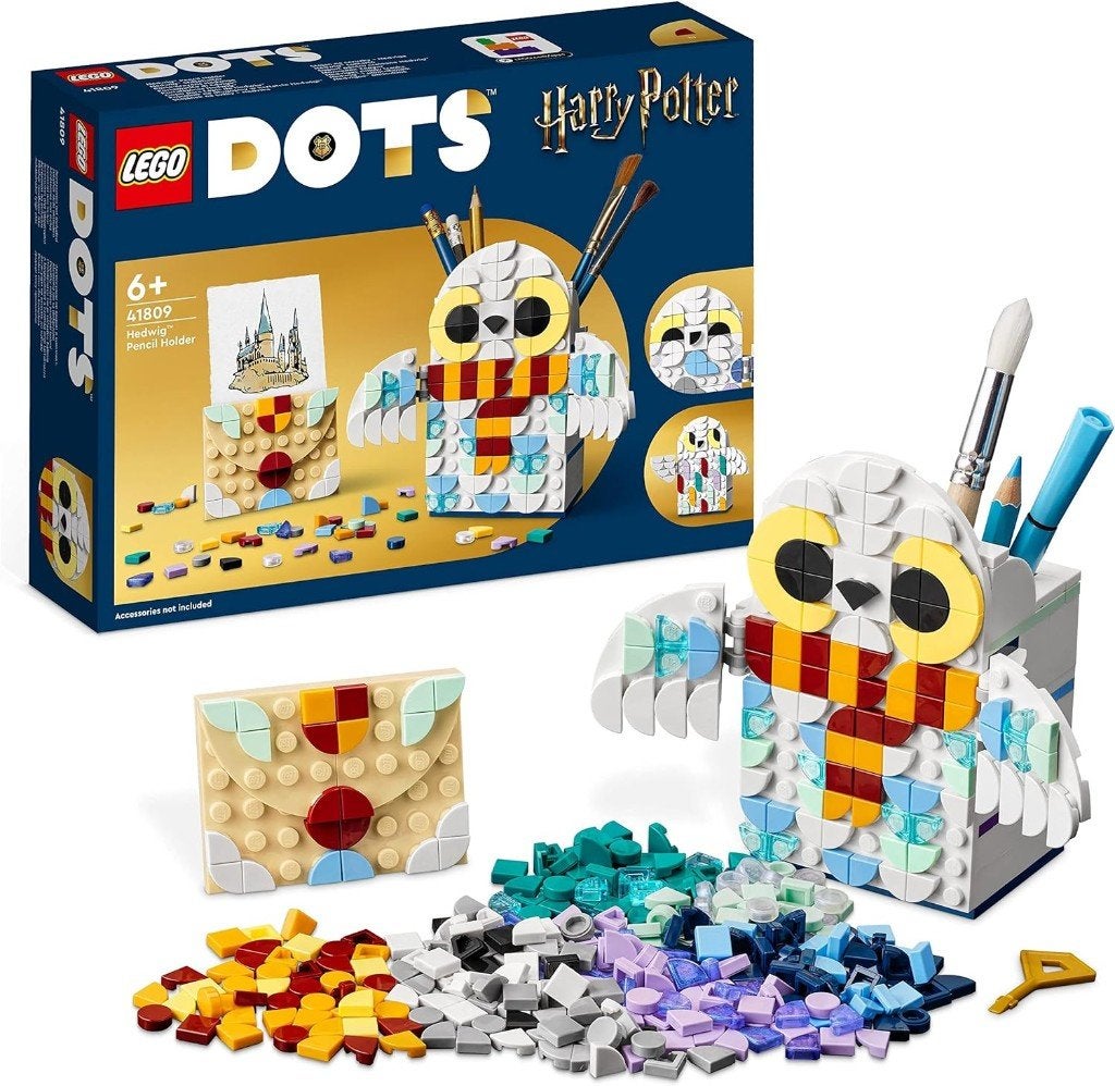 Neuf - Lego Dots Porte-crayons Hedwige (41809), Neuf, Enlèvement ou Envoi, Lego, Ensemble complet