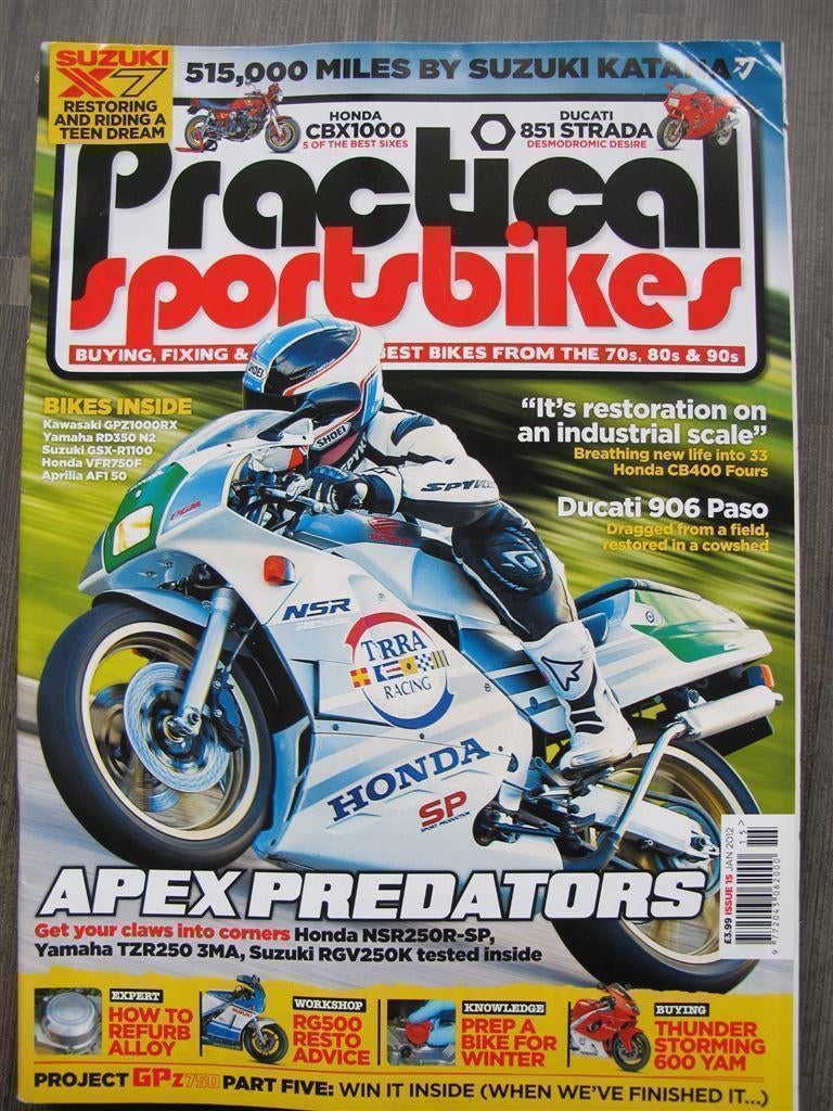 Documentatie 6B practical sportsbikes magazine jaargang 2012, Ophalen of Verzenden, Nieuw