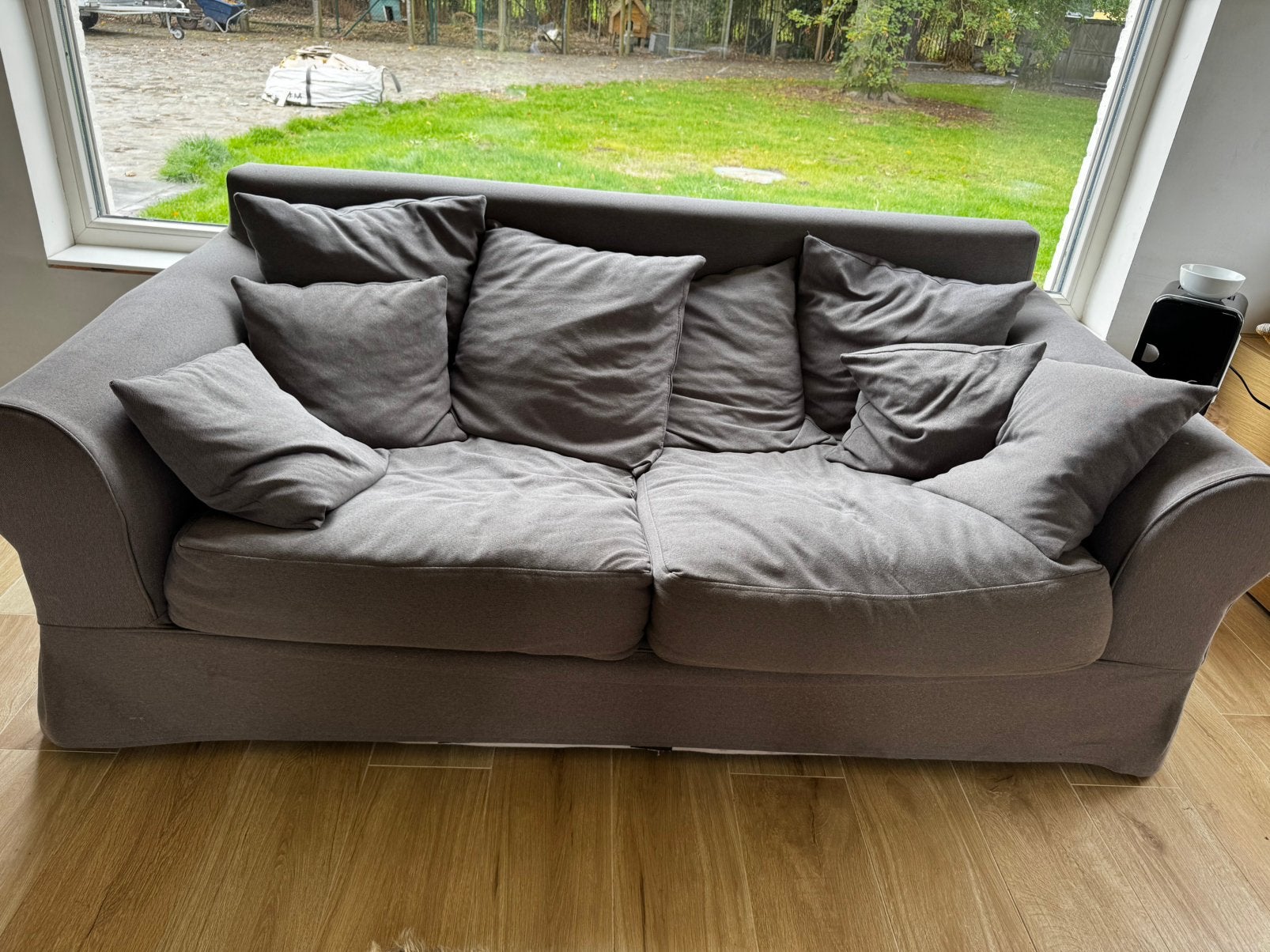 GRATIS zetel, Maison & Meubles, Enlèvement, Utilisé, 75 à 100 cm, 150 à 200 cm