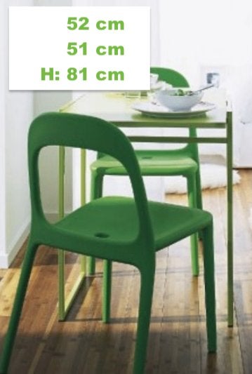 Ikea (discontinued) chaise intérieur + extérieur Urban Green, Synthétique, Autres couleurs, Enlèvement, Utilisé