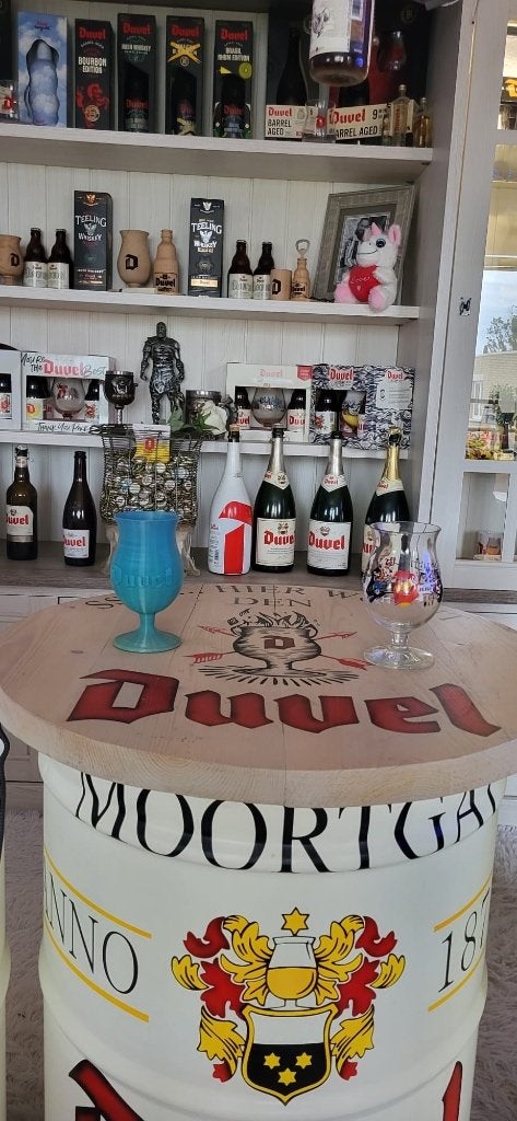 Duvel flessen, Ophalen, Gebruikt, Glas of Glazen, Duvel