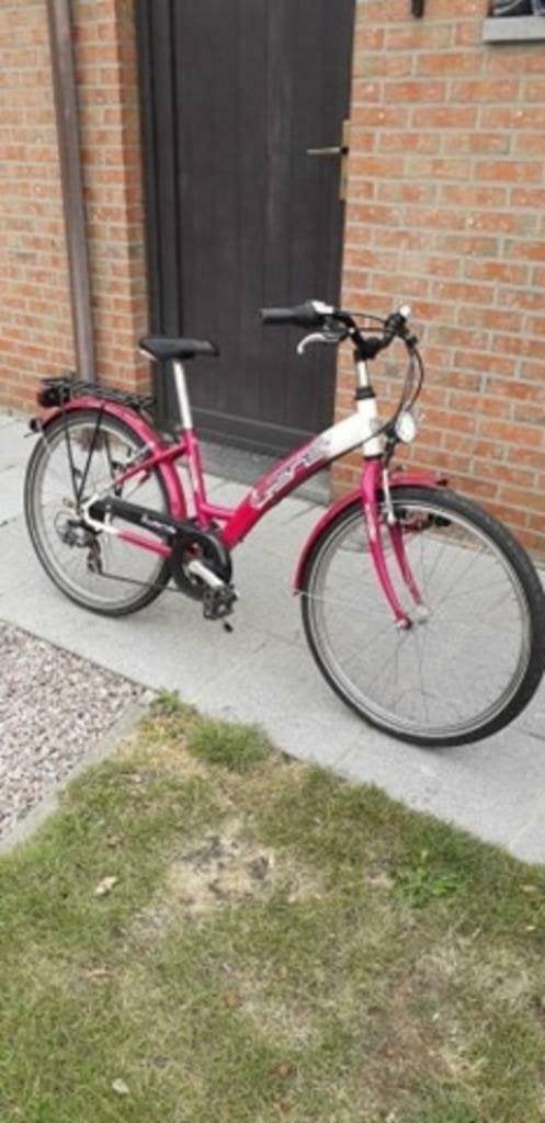 meisjes fiets BNB mt24, Ophalen, Velgrem, BNB Bike, Handrem