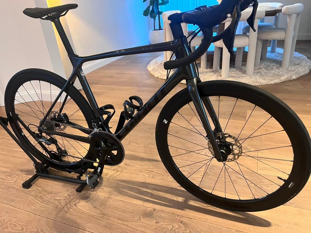 NIEUW !!! GIANT TCR advanced1+disc pro compact black CARBON, Enlèvement, Comme neuf, Carbone, Giant