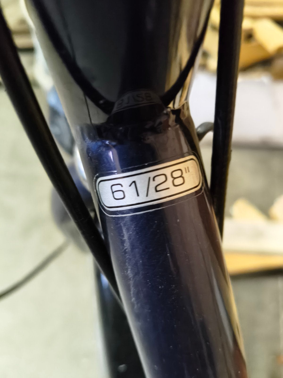 heren fiets sparta blauw, Enlèvement