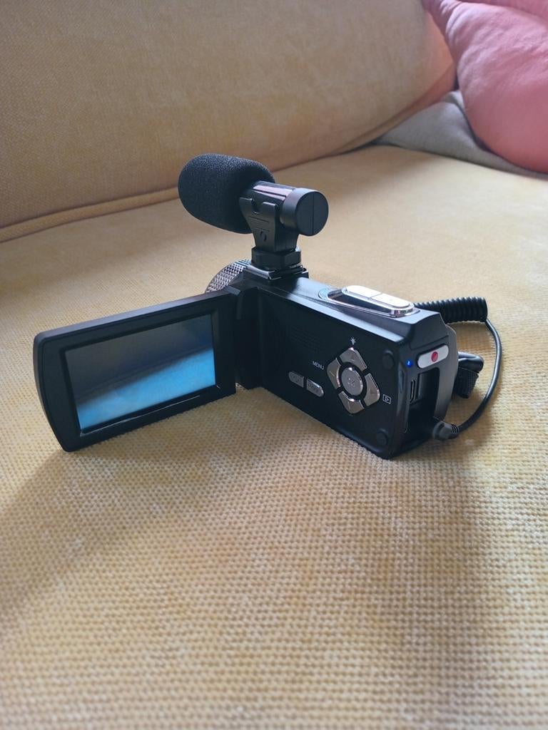 Nieuwe 4K Ultra HD Videocamera - 18X Digitale Zoom - In Doos, Audio, Tv en Foto, Videocamera's Digitaal, Camera, Ophalen