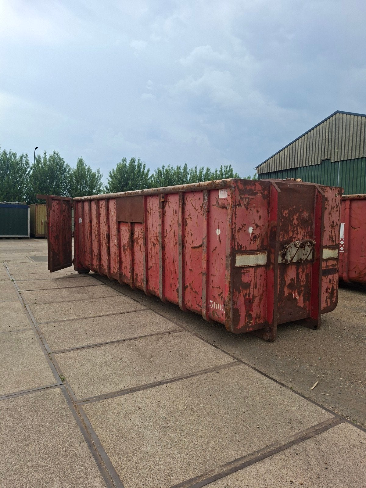 Haakarm container optrekcontainer afzetcontainer 30m3 haak, Auto-onderdelen, Vrachtwagen-onderdelen, Ophalen
