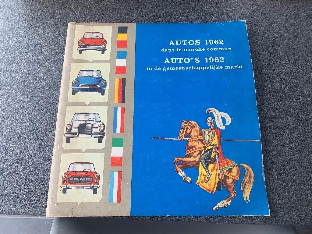 Vintage Prentenalbum Chocolade Jacques - Auto's 1962, Boeken, Prentenboeken en Plaatjesalbums, Ophalen of Verzenden, Gelezen