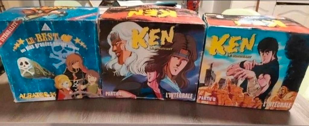 Manga VHS albator 84 + ken le survivant, Ophalen