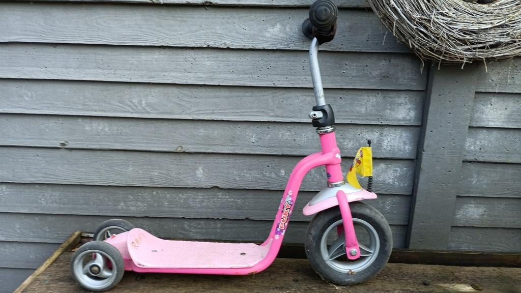 Trottinette de qualité Puky avec volant réglable, Enlèvement, Comme neuf, Step simple, Puky