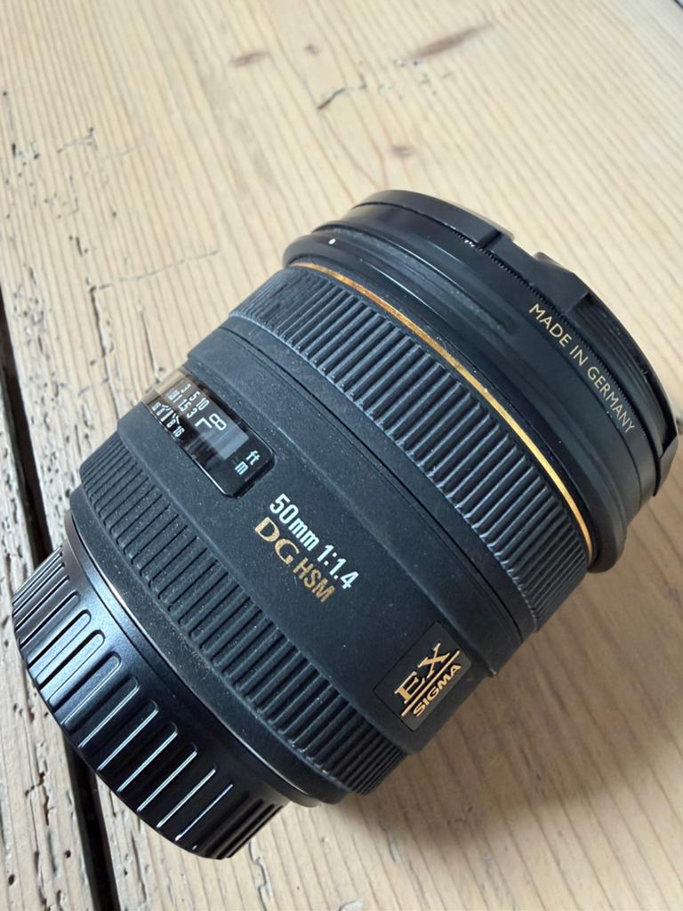 Sigma 50mm f/1.4 DG HSM Art – Canon EF, Enlèvement, Comme neuf