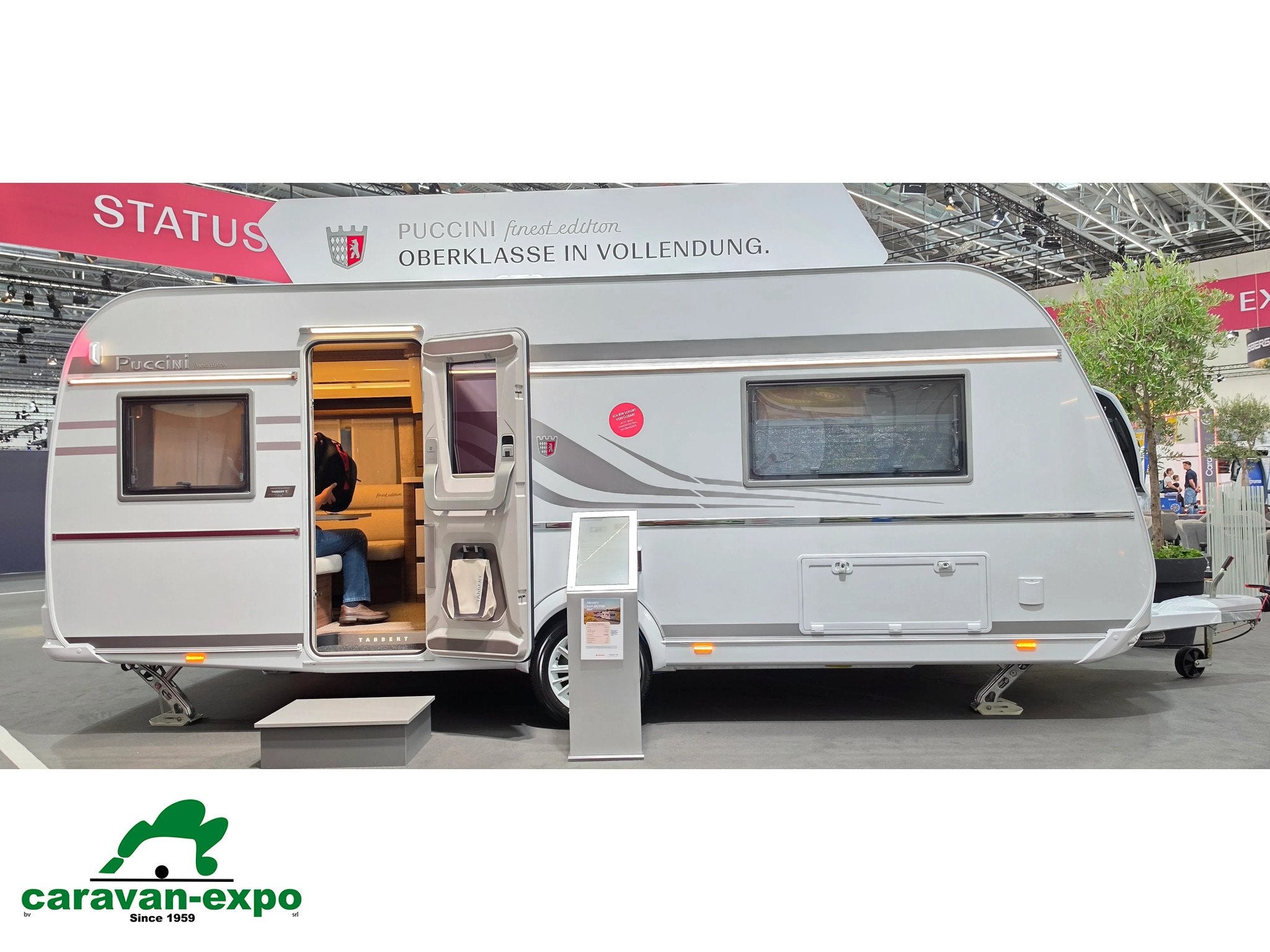 TABBERT Puccini 550E 2.3 2027 Finest Edition, Caravanes & Camping, Jusqu'à 4, Entreprise, Tabbert, 5 à 6 mètres