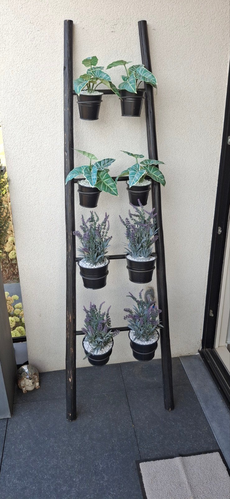 rekje met plantjes, Enlèvement, Utilisé