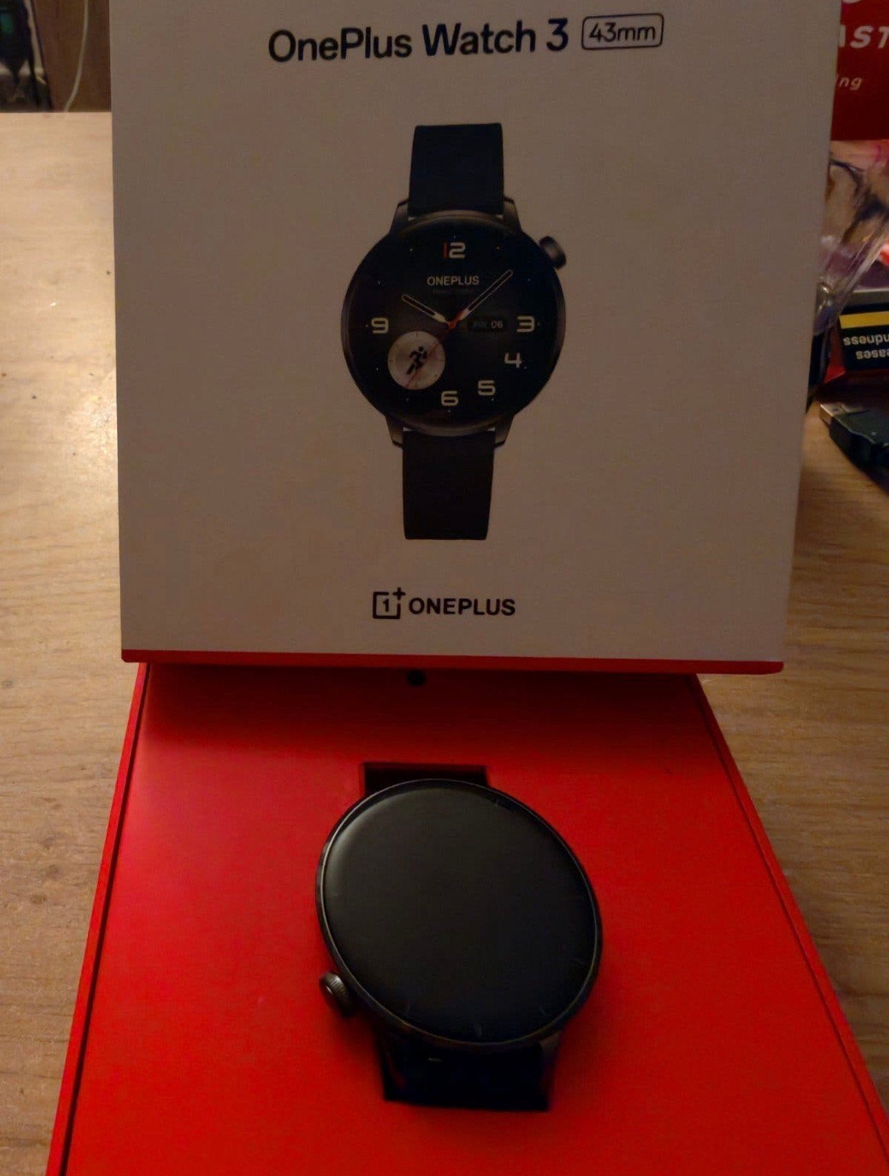 OnePlus Watch 3 43mm ruilen of verkopen, Handtassen en Accessoires, Smartwatches, Ophalen, Zo goed als nieuw