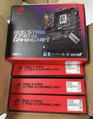 asus rog strix z790-h gaming wifi (pcie 5.0   DDR5), Informatique & Logiciels, Cartes mères, Enlèvement, Neuf, Intel, DDR5