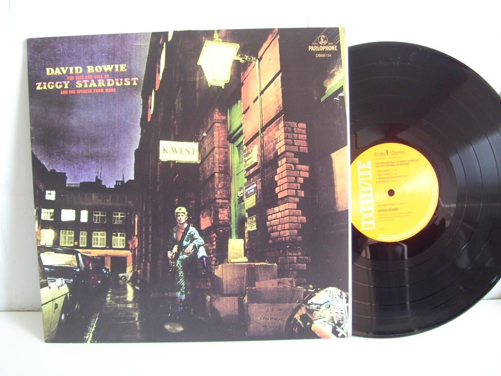 DAVID BOWIE the rise and fall of ziggy stardust and the ..., Inclusief binnenhoes, Ophalen of Verzenden, Zo goed als nieuw, 12 inch