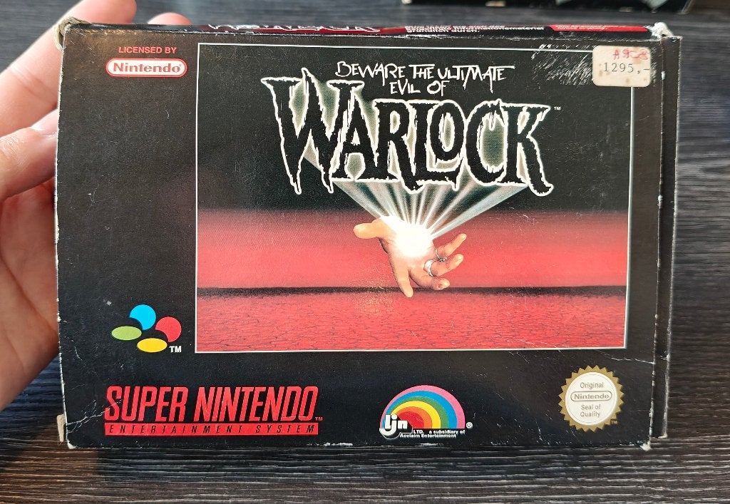 Sauvez le mal ultime de Warlock SNES Super Nintendo, Enlèvement ou Envoi, Utilisé