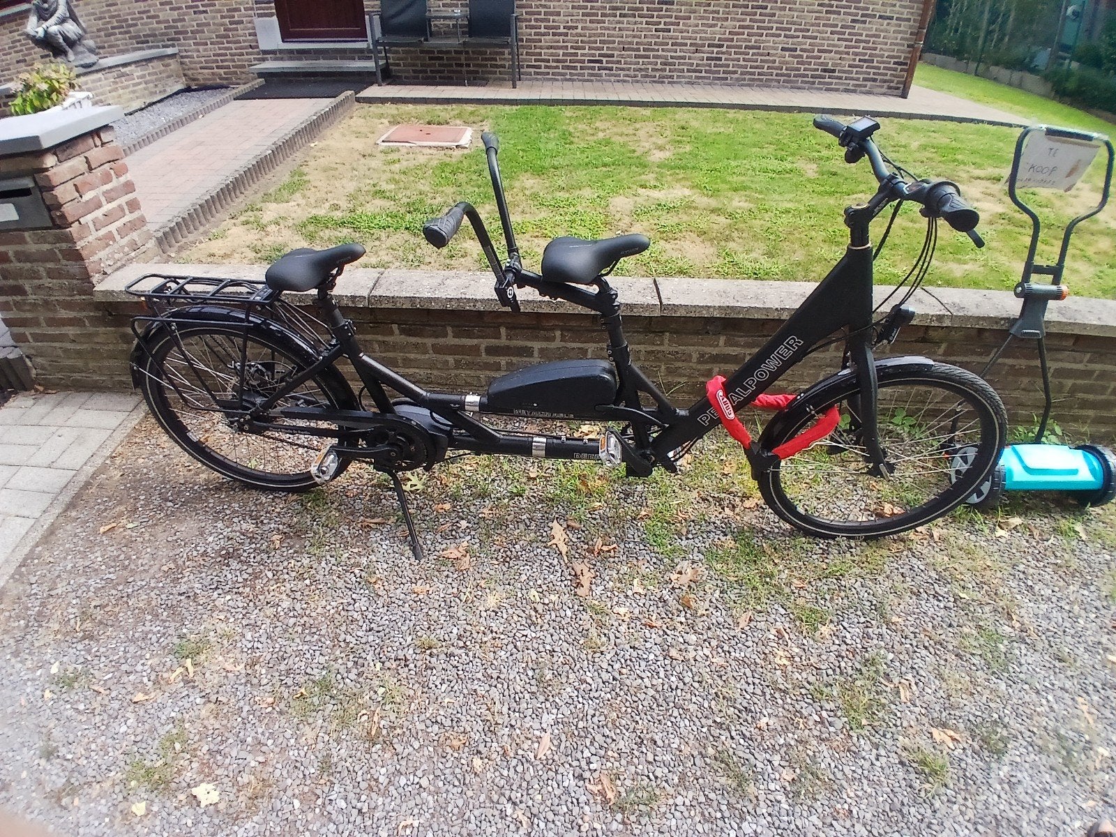 elektrische tandem pedalpower met deelbaar frame, Fietsen en Brommers, Ophalen
