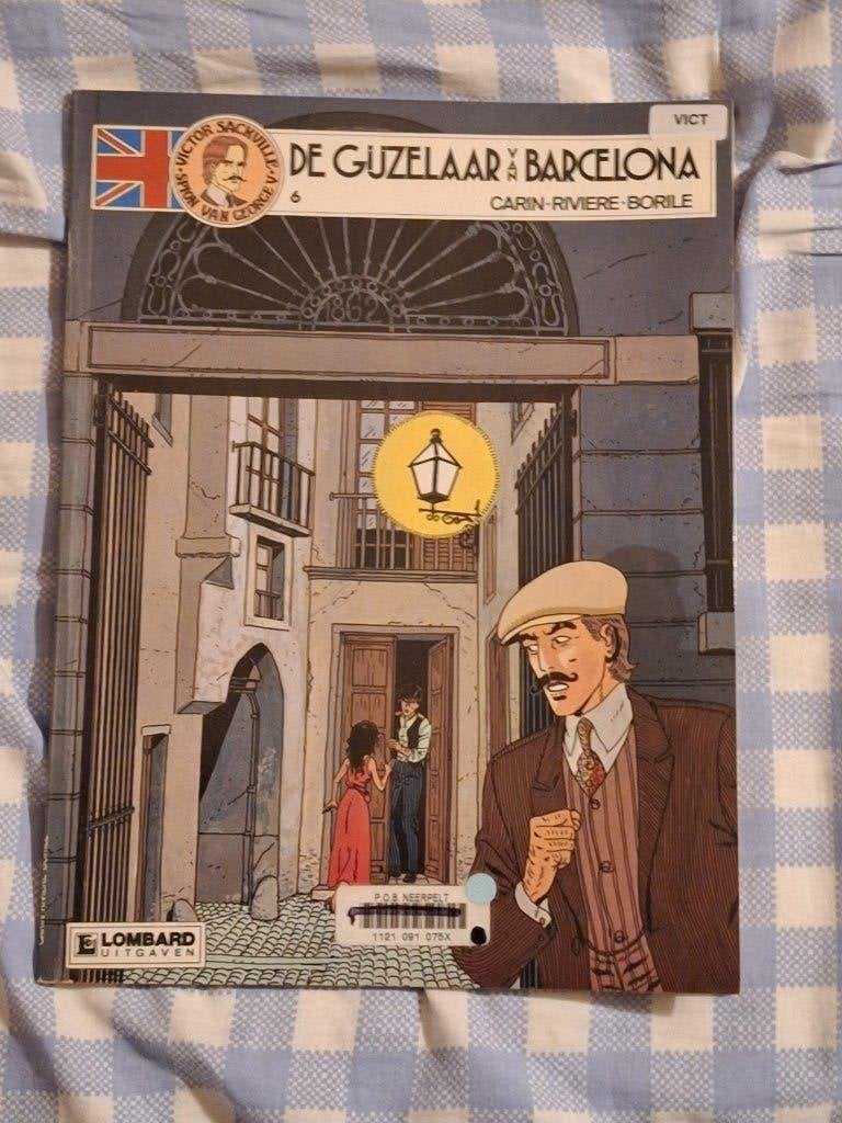 Victor Sackville 6: de gijzelaar van Barcelona, Boeken, Eén stripboek, Ophalen of Verzenden, Zo goed als nieuw