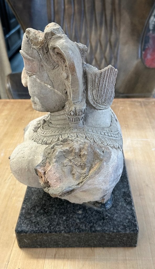 Beeld terracotta buste, Antiek en Kunst, Ophalen