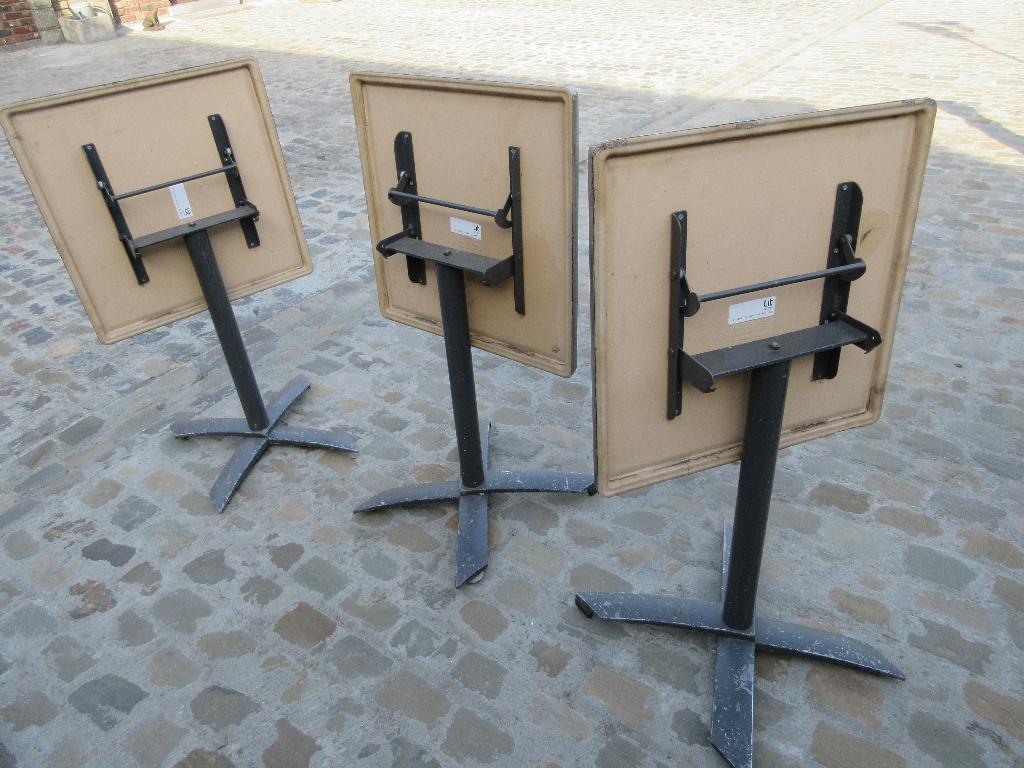 Table de patio pliable Topalit table de jardin de terrasse, Enlèvement