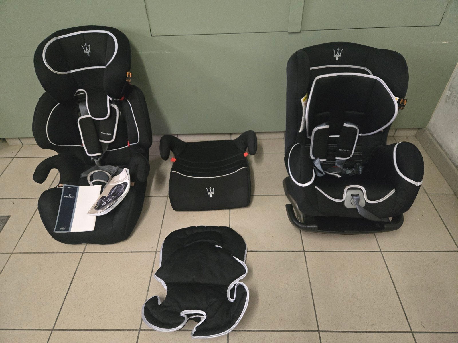 Originale ongebruikte Maserati kinderstoelen set auto, Auto's, Maserati, Particulier, Te koop