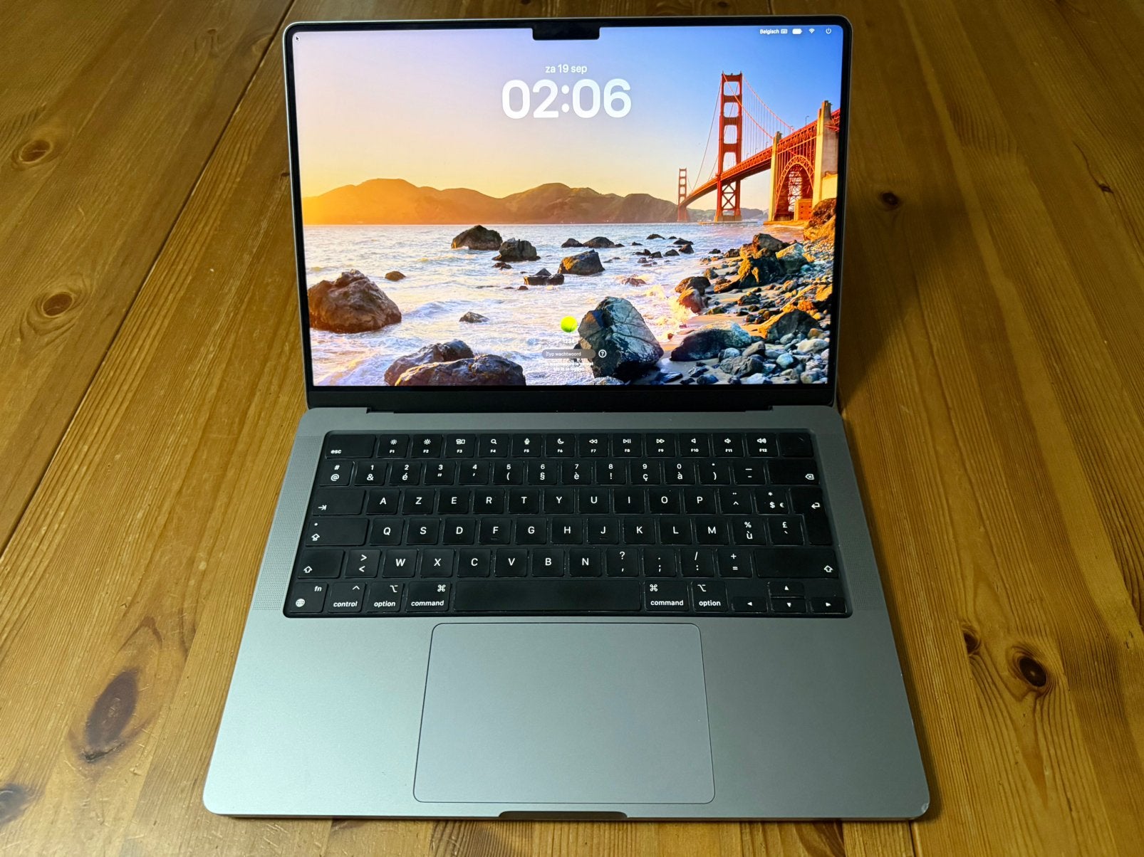 Macbook Pro M3 - 14 pouces - 96 % de batterie - Azerty, Informatique & Logiciels, Enlèvement, Comme neuf, Azerty