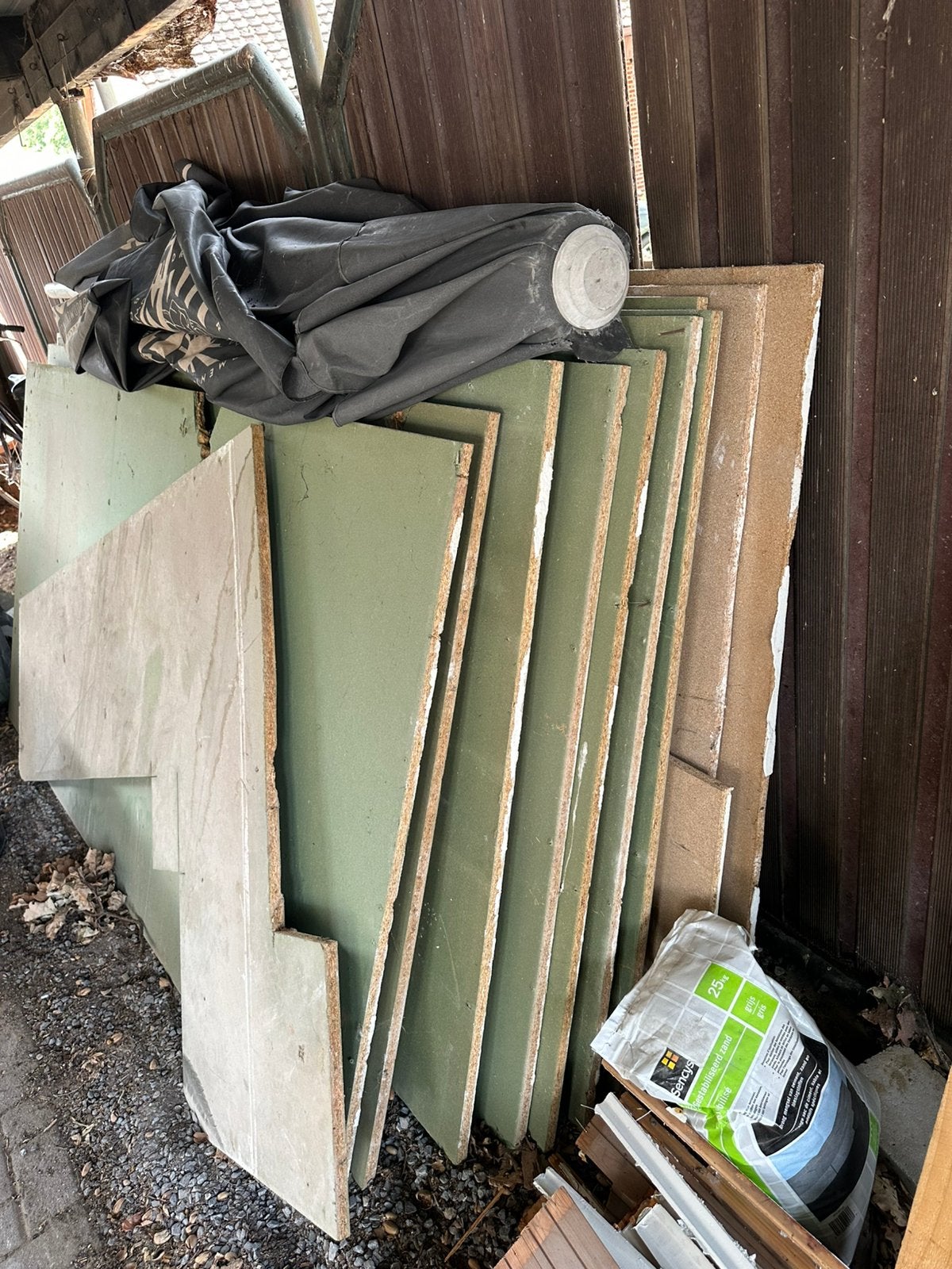 Oude waterbestendige multiplex/MDF, Ophalen, Gebruikt, Multiplex
