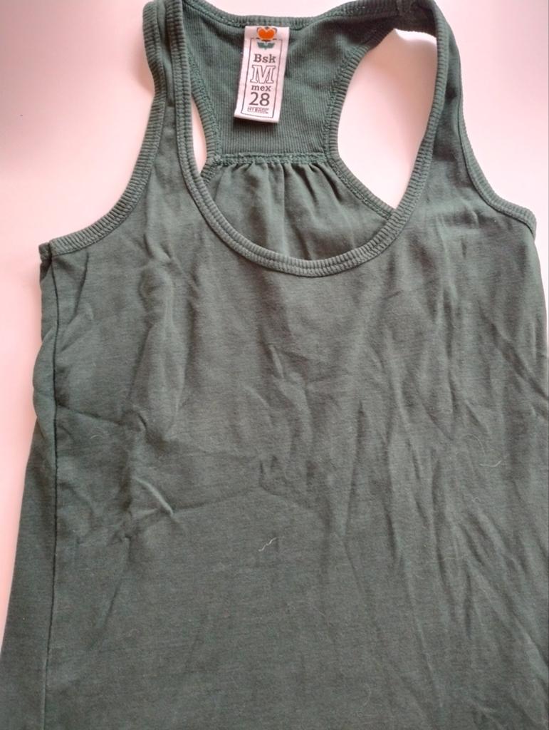 Groen haltertopje BSK maat M, Kleding | Dames, Sportkleding, Ophalen of Verzenden, Maat 38/40 (M), Groen