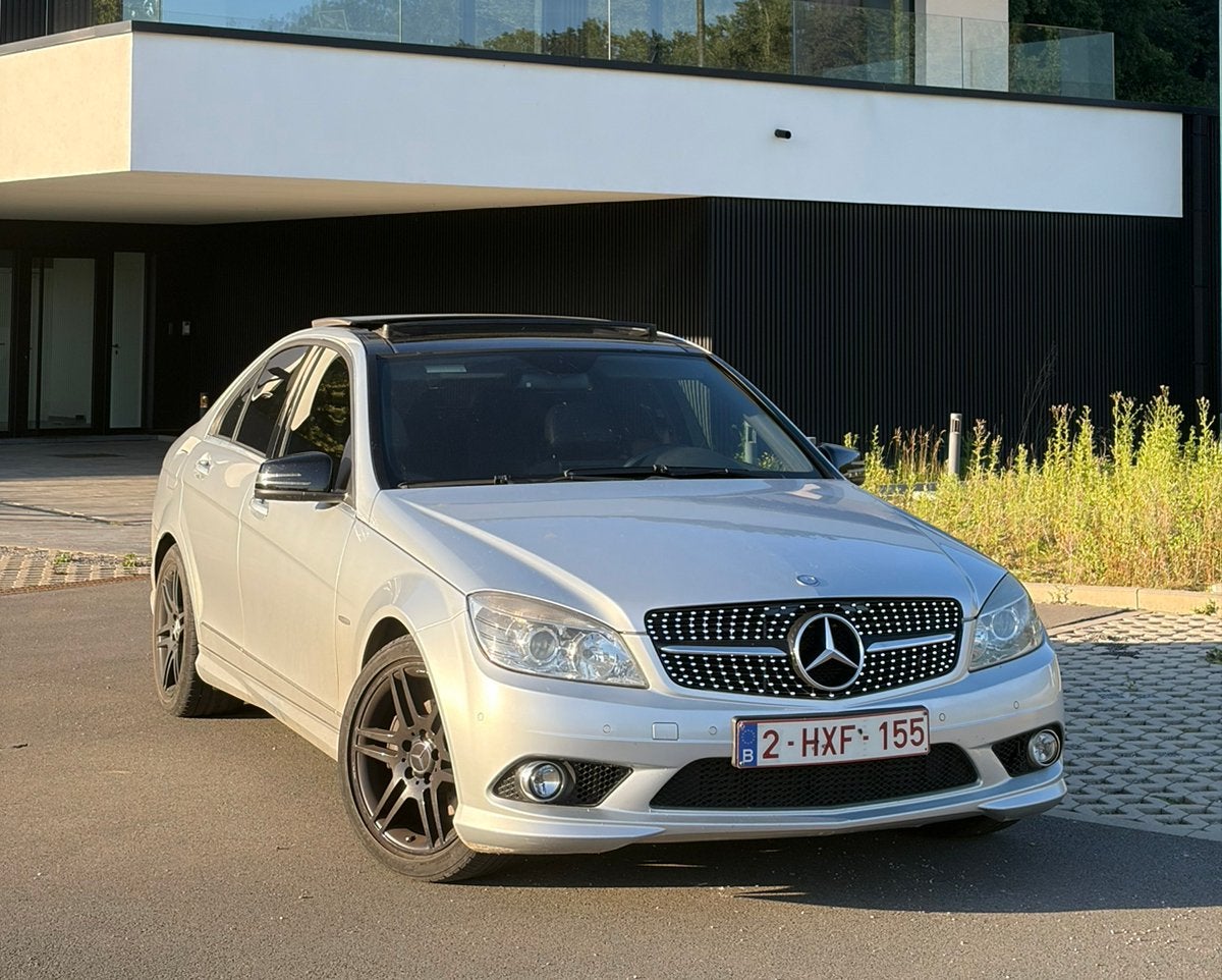 Mercedes c200 cdi kit amg an2010 270000km toit pano, Autos, 100 kW, Argent ou Gris, Achat, 129 g/km