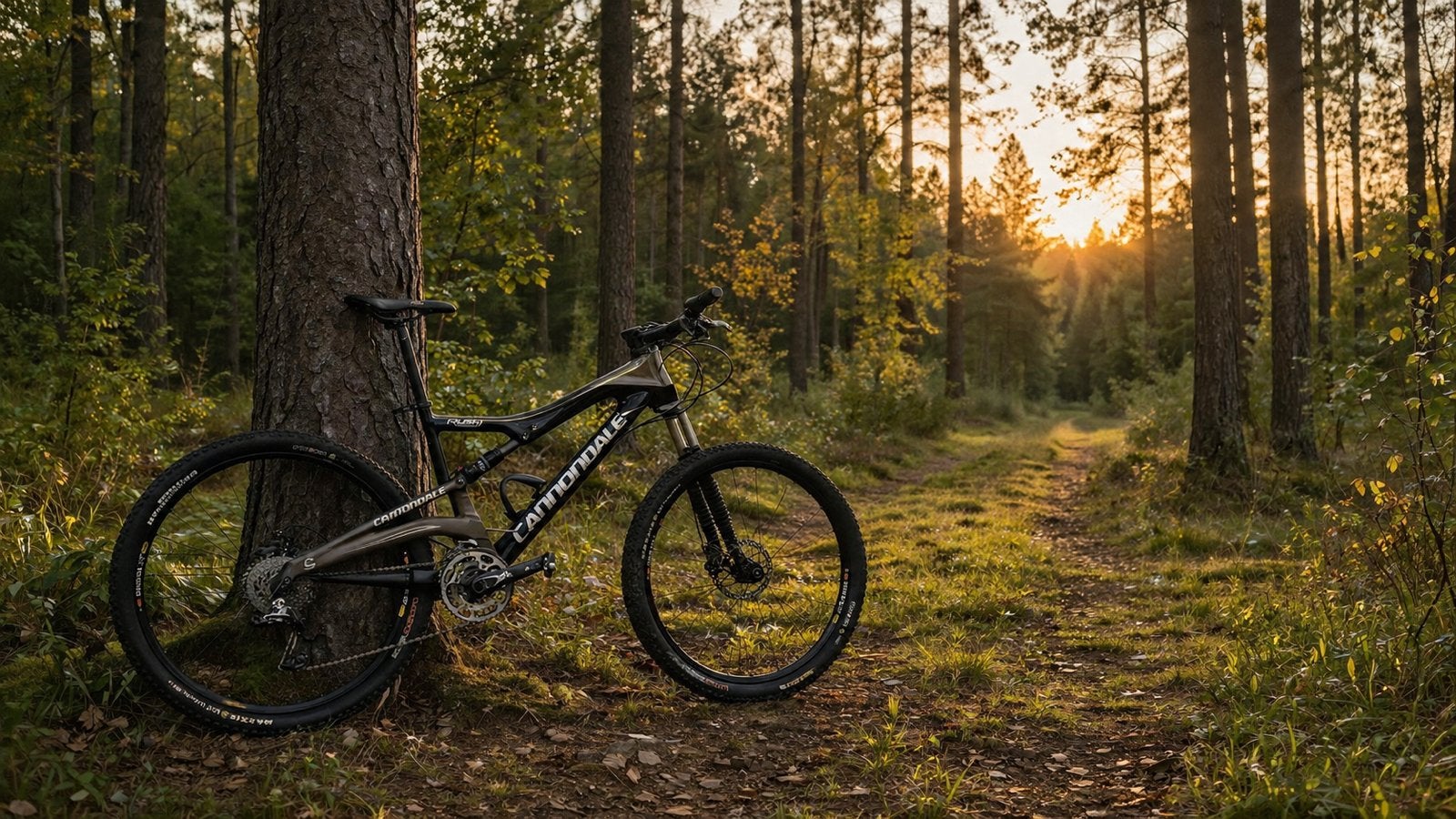 Cannondale Mountainbike Rush Lefty Carbon M Schijfremmen, Gebruikt, Schijfrem, 53 tot 57 cm, Ophalen