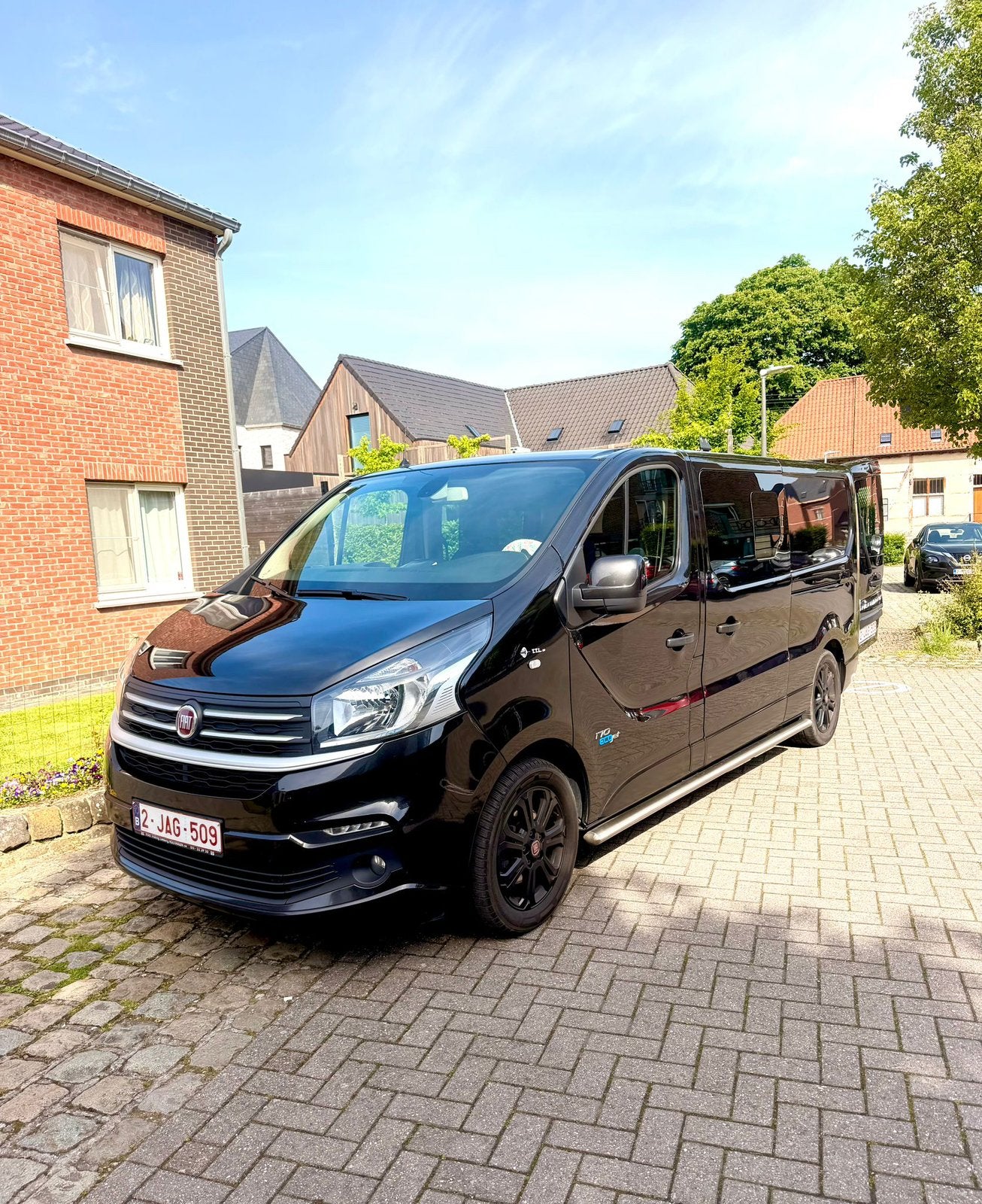 Belle Fiat Talento 170 Automatique 5 place Double cabine, Cuir, Achat, Euro 6, Noir