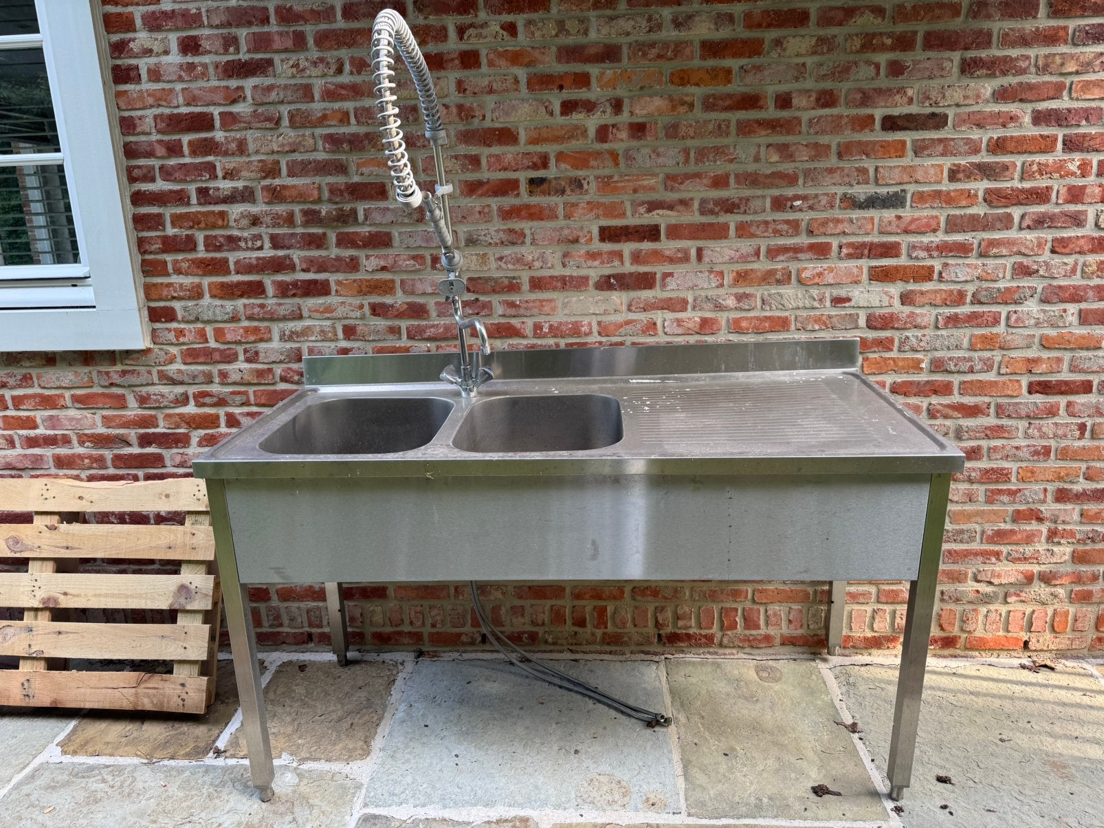 Tijdelijke wasbak, Tuin en Terras, Ophalen, Zo goed als nieuw