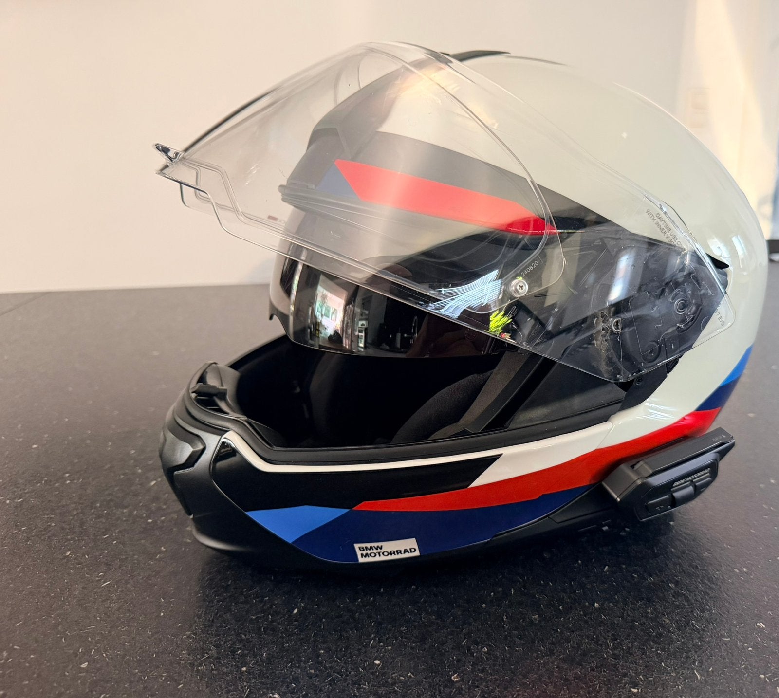 casque Moto BMW System 7 Evo + Intercom, Motoren, Kleding | Motorhelmen, Heren, L, Overige merken, Tweedehands, Ophalen of Verzenden