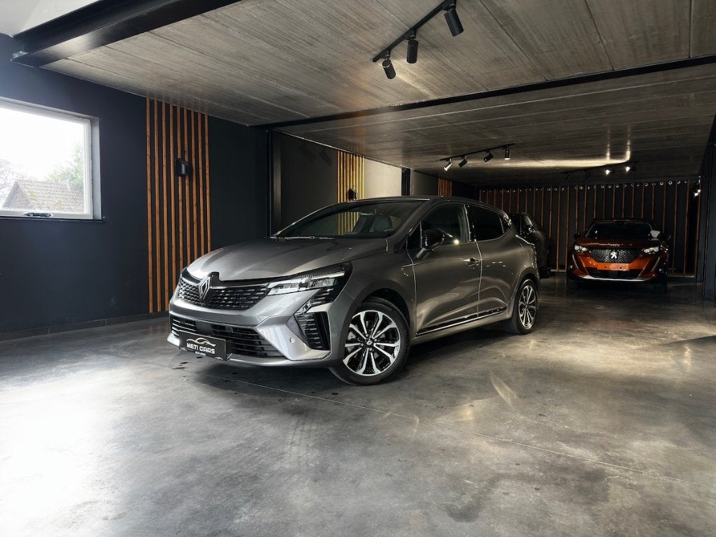 Renault Clio Hybrid 1.6i E-TECH | 360 | Carplay | Croisière, Argent ou Gris, Achat, Euro 6, Entreprise
