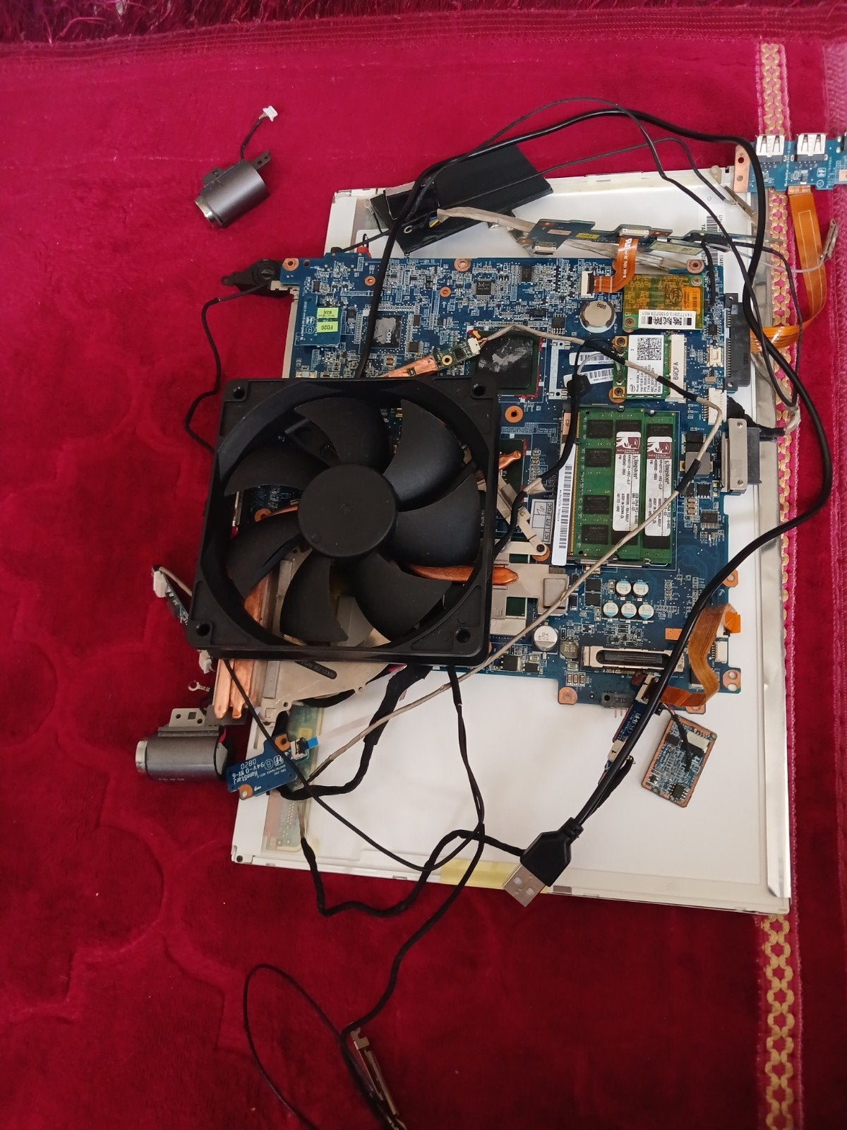 Werkte moederboard van sony viao 2009 vgn-bz12xn met display, Enlèvement ou Envoi