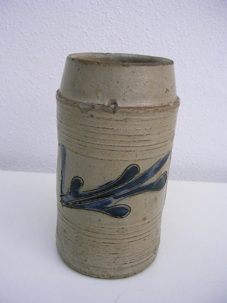 Tasse, grès, XVIIIe siècle, carafe, chope à bière Bouffioulx, Antiquités & Art, Enlèvement ou Envoi