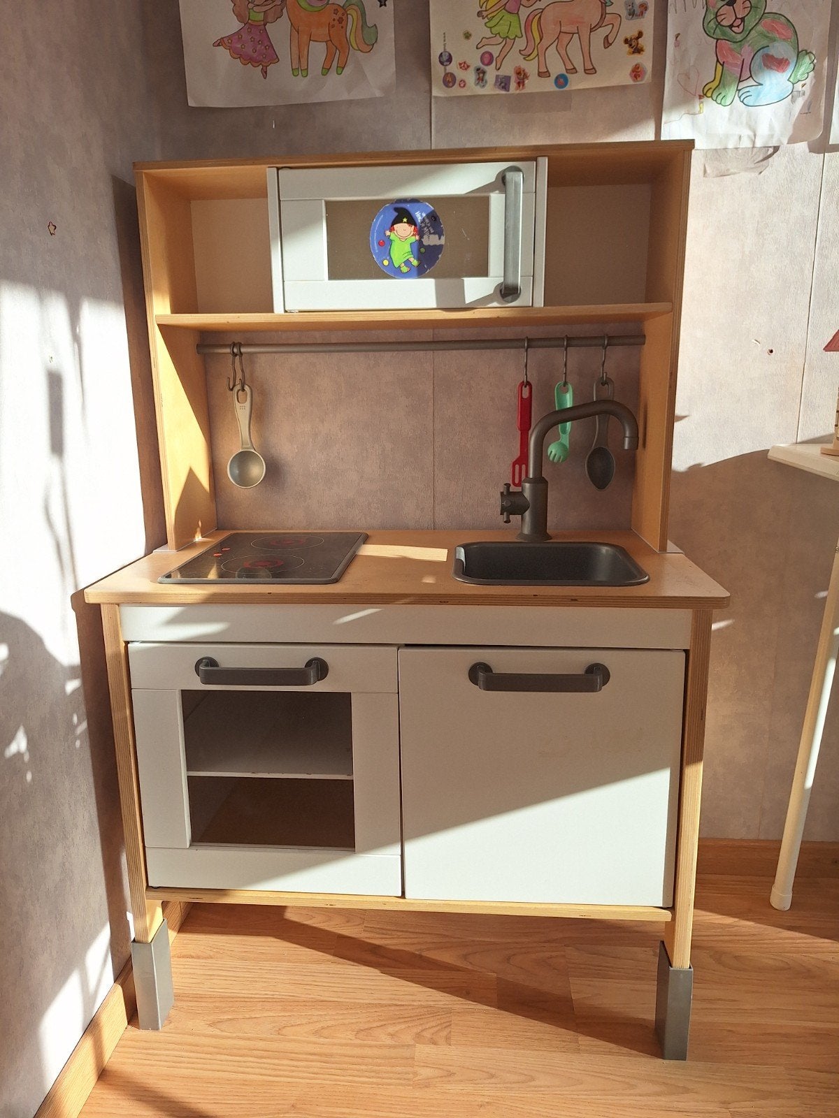 Keukentje Ikea & extra's, Ophalen, Gebruikt, Hout, Speelkeuken