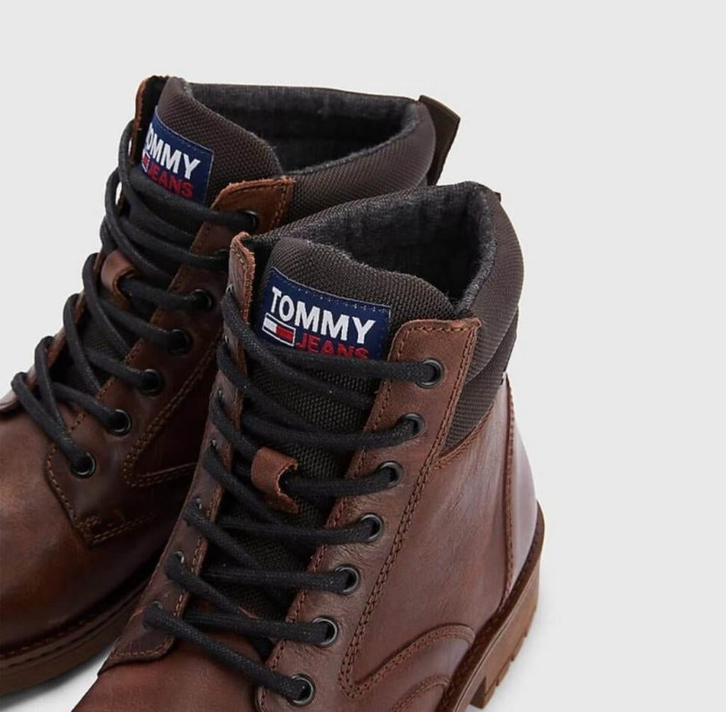 TOMMY JEANS 41, Kleding | Heren, Schoenen, Bruin, Boots, Nieuw, Ophalen of Verzenden
