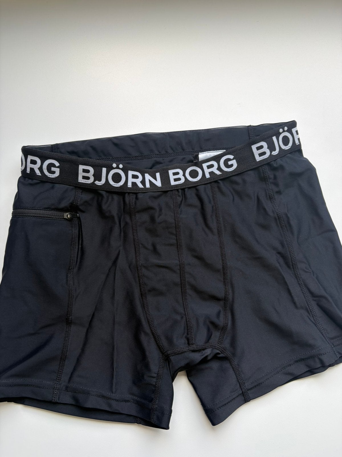 Bjorn Borg Zwembroek, Verzenden, Maat 46 (S) of kleiner, Zwart, Zwemslip