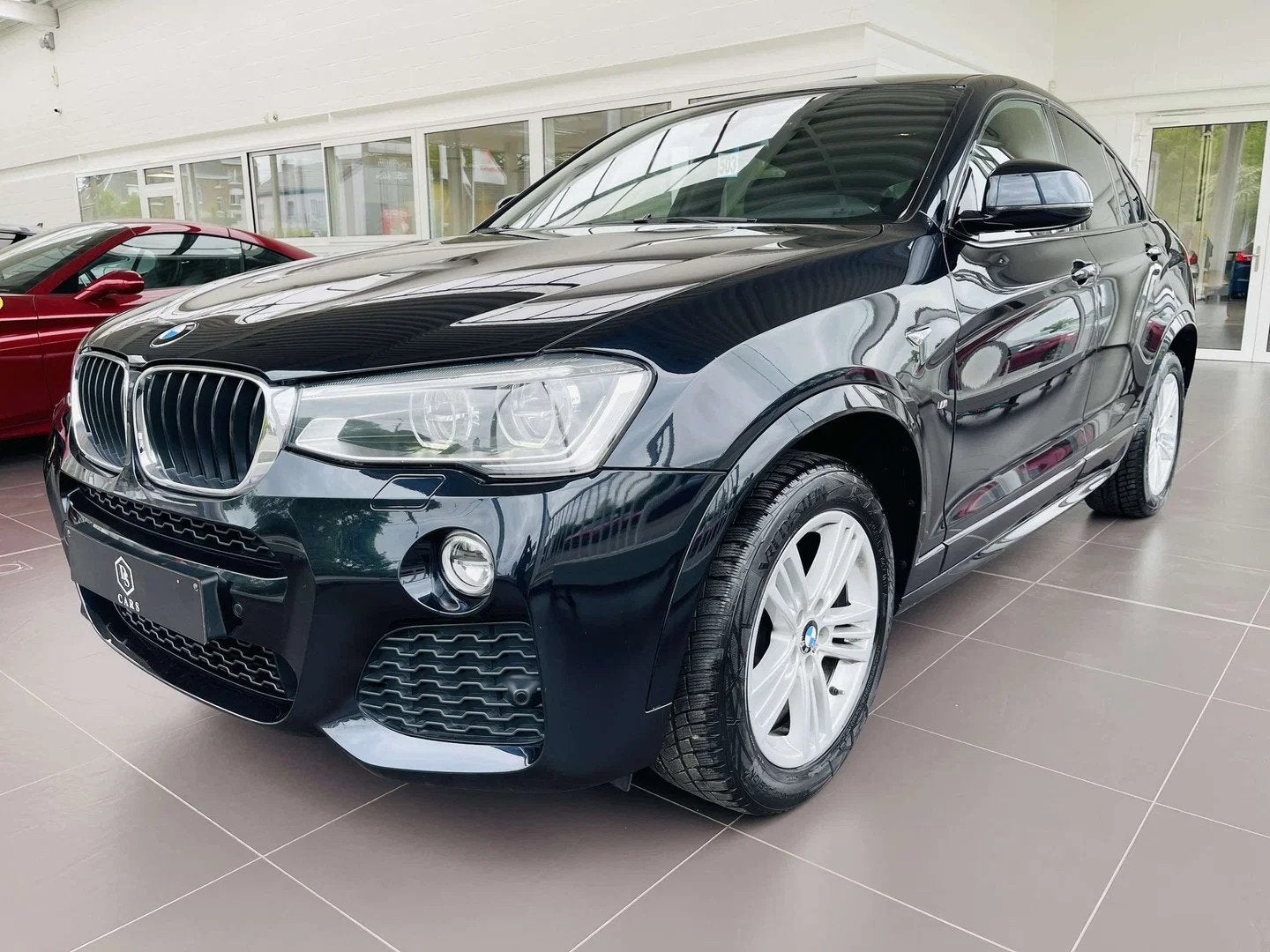BMW X4 2.0iA * GARANTIE + PACK M + CUIR + GPS PRO + LED *, Auto's, BMW, Automaat, Gebruikt, 4 cilinders, Blauw