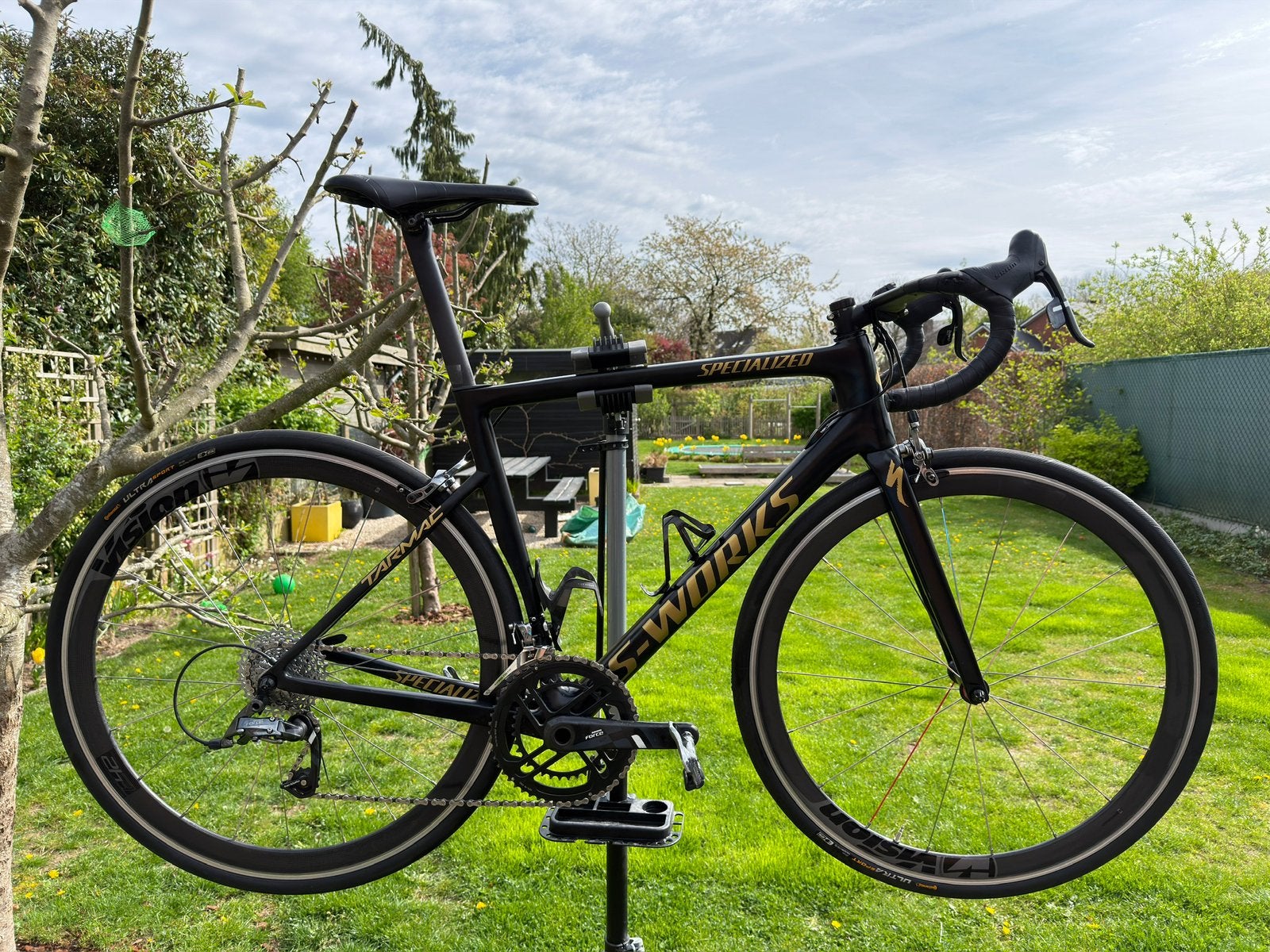 Specialized tarmac sl6 pro, Vélos & Vélomoteurs, Autres marques, Frein sur jante, Comme neuf, Enlèvement