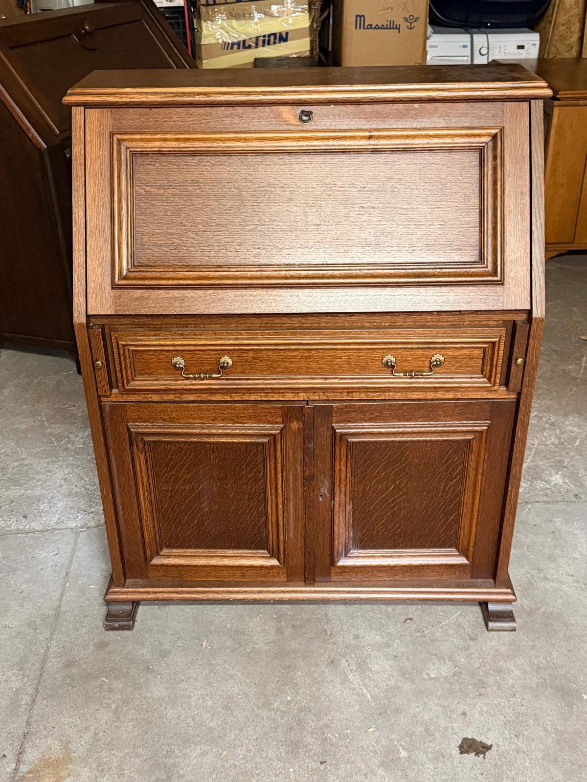 Antieke secretaire, Huis en Inrichting, Ophalen, Gebruikt