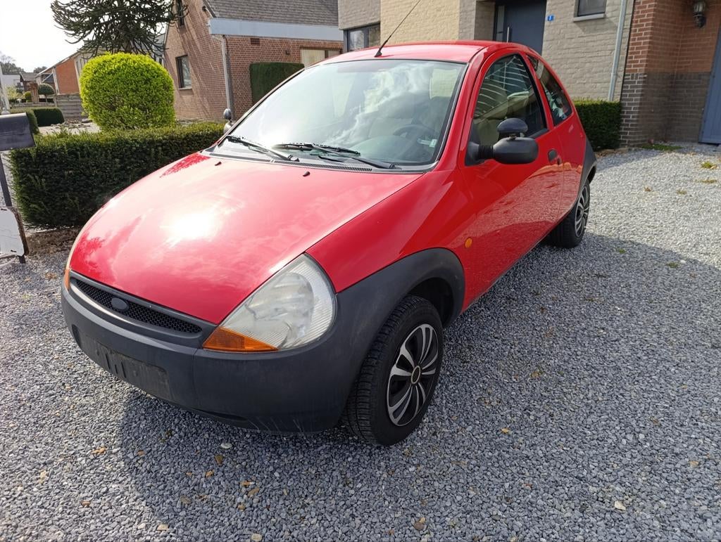 Ford ka 2007, 143000km, Autos, Rouge, Achat, Ka, Boîte manuelle