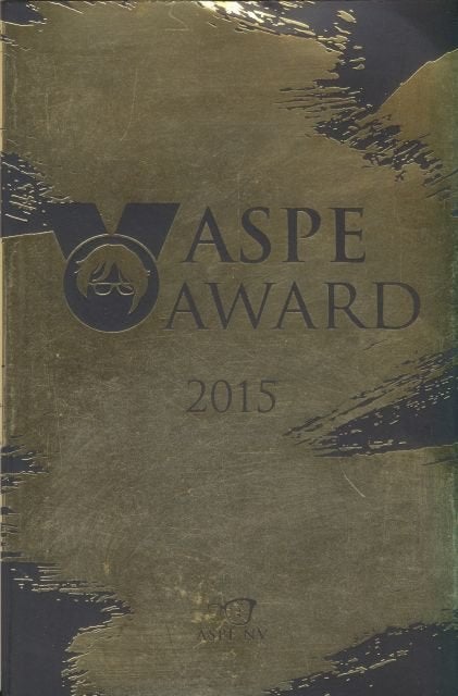 (pa11) Aspe Award 2015, Ophalen of Verzenden, Gelezen