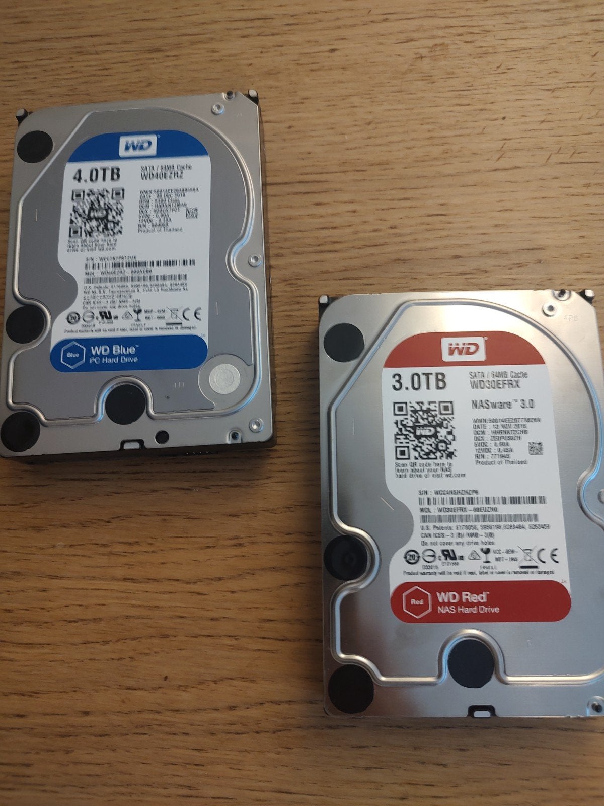 HDD Nas 3 TB 4 TB WD, 4 To, HDD, Info@wd.com, Ophalen of Verzenden