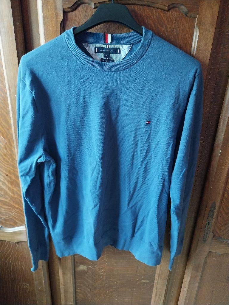 Trui Tommy XL, Kleding | Heren, Truien en Vesten, Ophalen of Verzenden, Zo goed als nieuw, Maat 56/58 (XL), Blauw