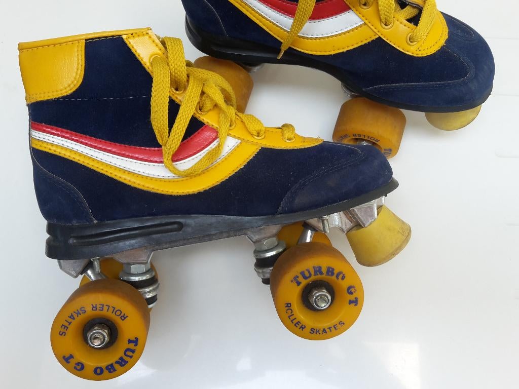Vintage rolschaatsen, jaren ’80, prima staat, maat 9,5, Ophalen of Verzenden, Overige typen